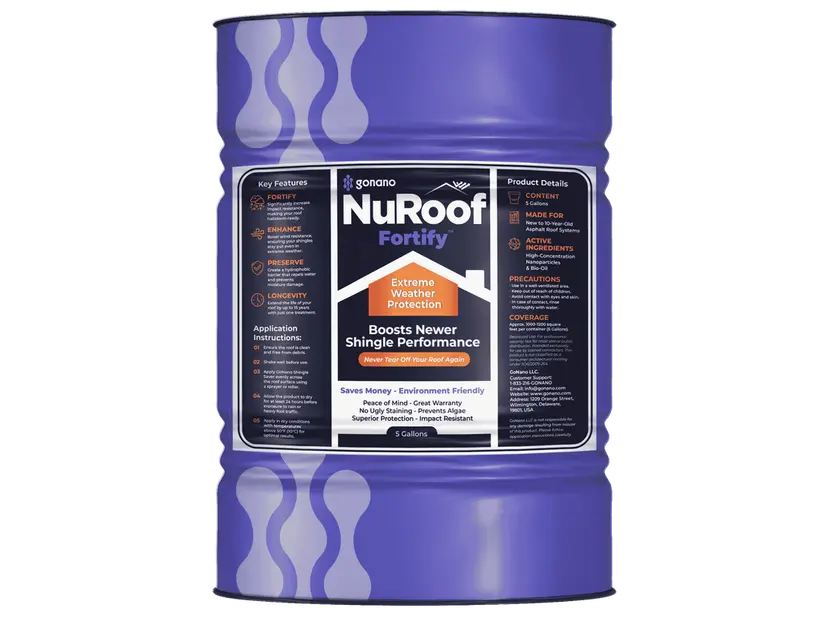 GoNano Asphalt Shingle Protection